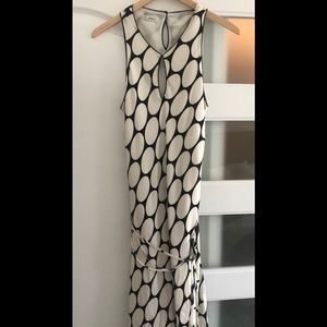 100% Silk Dress: shell white